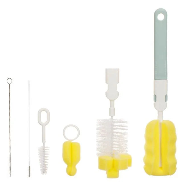 Set Perii pentru Curatat Biberon & Tetine Honey Baby 6buc